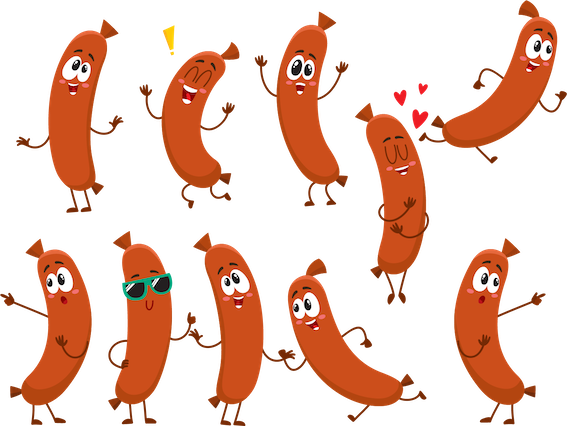 10 sausages 10 sausages