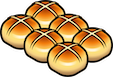 Hot cross buns