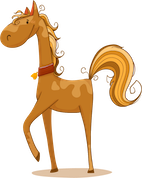 Horse and bell