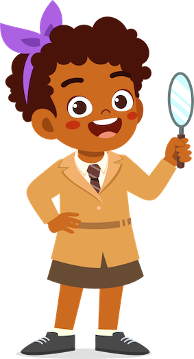 Detective girl Detective girl