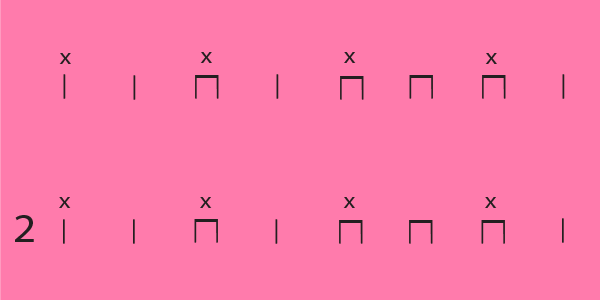 2 metre [step 1]