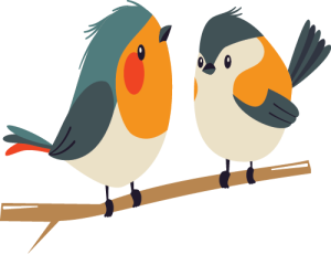 Two lttle Mickie birds Two lttle Mickie birds